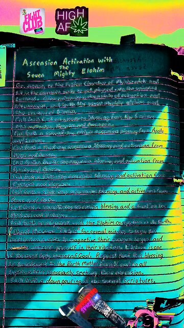 Seven Mighty Elohim Ascension prayer 🙏