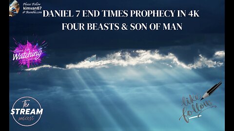 Daniel 7 End Times Prophecy in 4K Four Beasts & Son of Man.