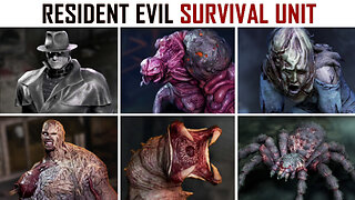 Resident Evil Survival Unit - All Boss Fights (Pre-Register version)