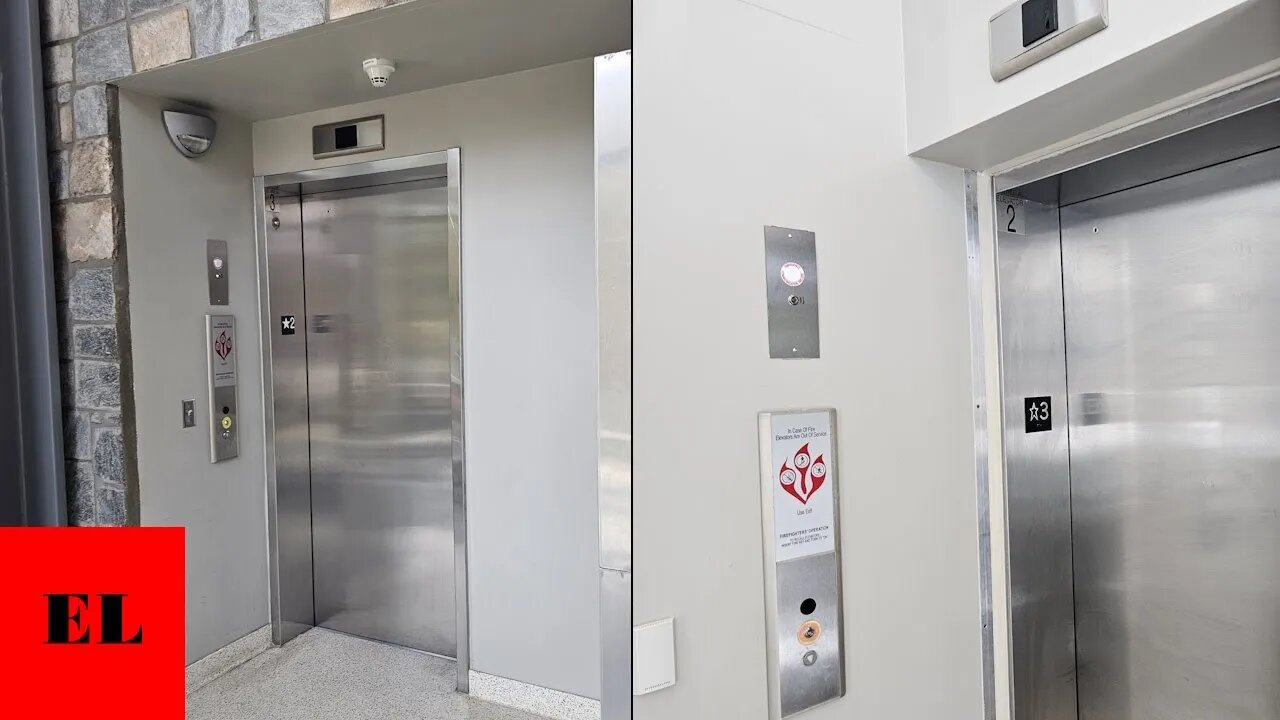 Two Kone EcoSpace MRL Traction Shuttle Elevators - WCU Brown Hall (Cullowhee, NC)