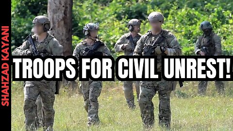 Pentagon's New Rapid Reaction Force: Prepare For Martial Law & Civil Unrest?!