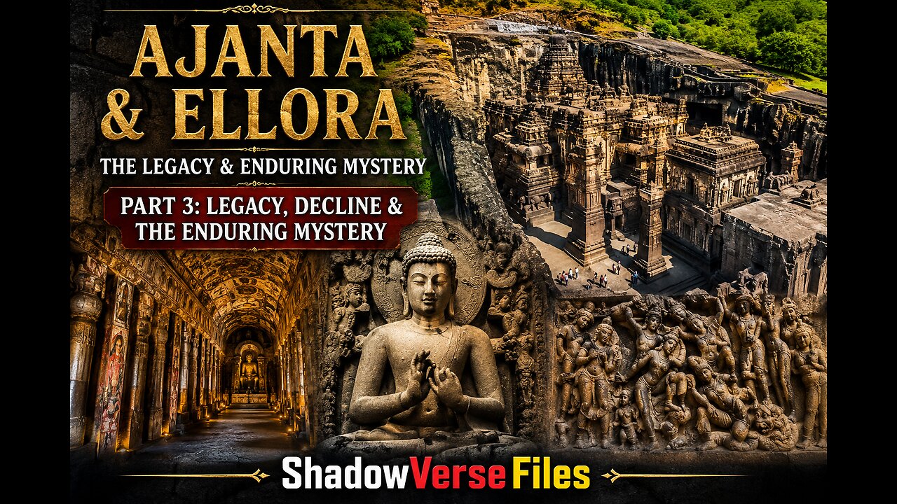 Ajanta & Ellora: The Lost Wonders That Shouldn't Exist | Ancient India's Greatest Mystery