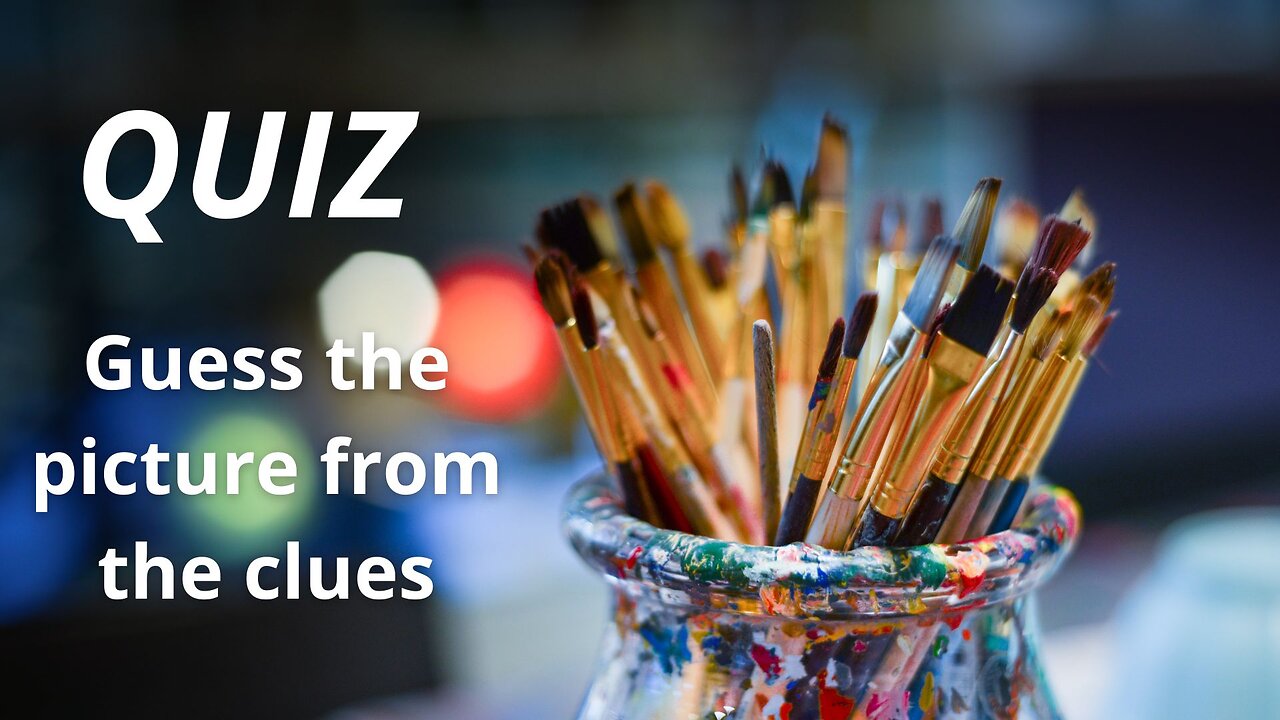 Can You Name These Famous Paintings?