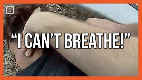 Suspect Arrested Going Wrong Way on Highway Tries Claiming "I Can't Breathe!"