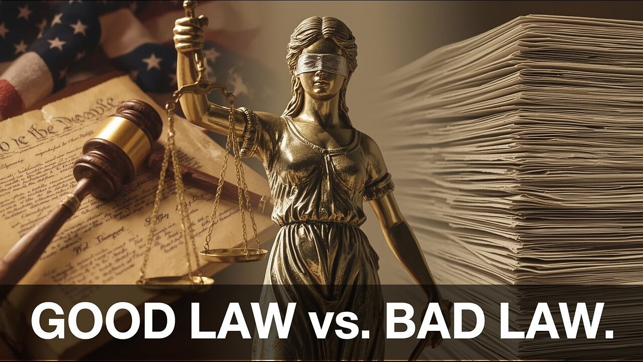 The Two Types Of Law: Good vs. Bad and the Struggle for True Freedom