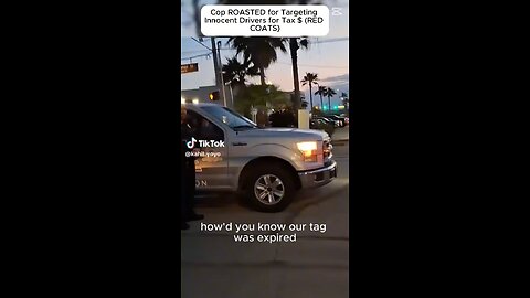 Sticker, police, tax police bullshit police need to be retrained