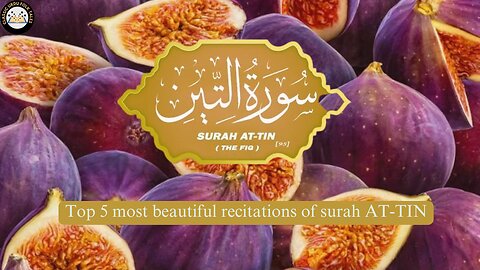 Top 5 most beautiful recitations of surah AT-TIN