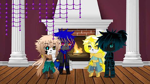 Ink's and Error's fight || Sans AU