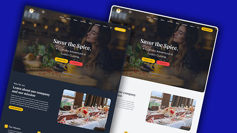 Minimalist Restaurant Web Design Inspiration: Clean UI for a Premium Feel