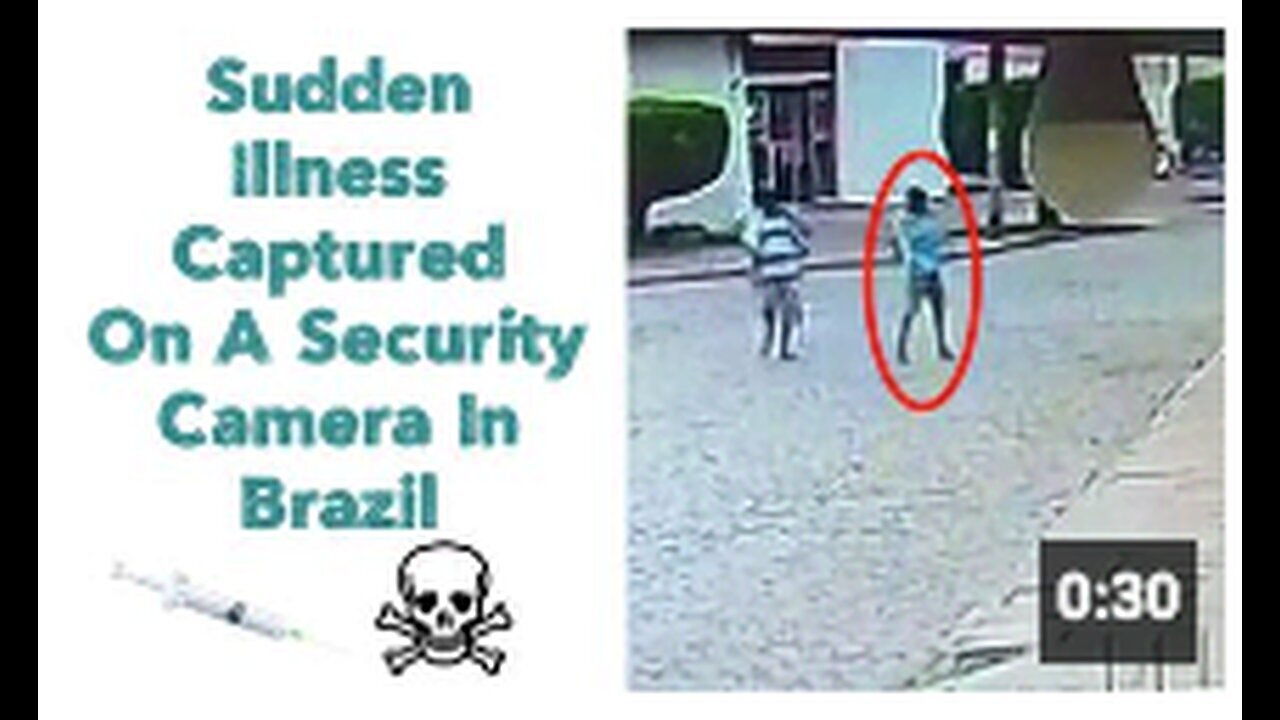 "Brazilian Security Camera Records Unexpected Illness Outbreak 💉☠️"