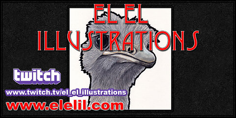 Drawing an Ostrich in Pastel