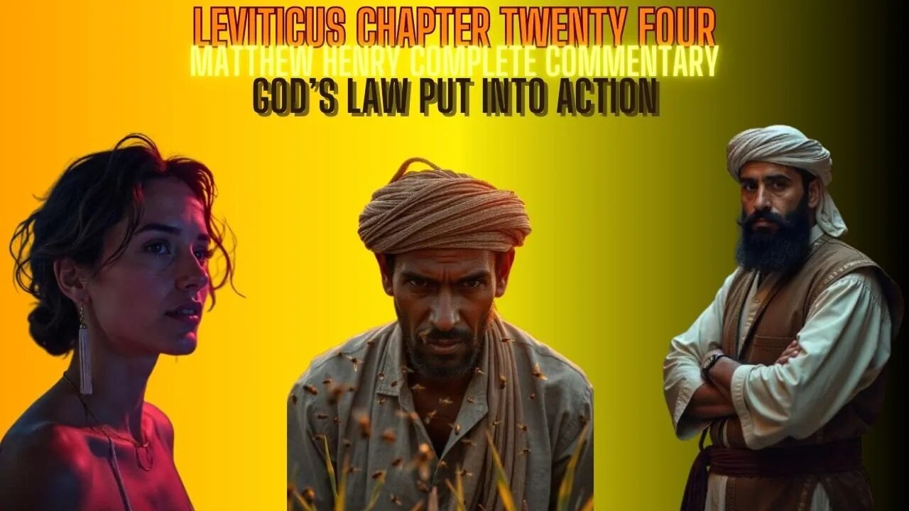 Leviticus Chapter 24 Matthew Henry Complete Commentary