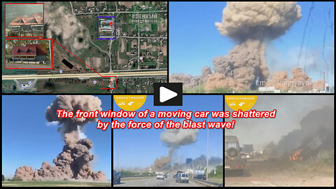 Zhytomyr/Berezyna: A huge explosion of chemicals and military equipment