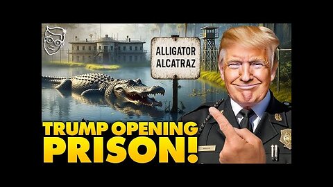 Trump Will Personally Open 'Alligator Alcatraz' for Aliens in Florida: 'You Will Not Escape Alive'🐊