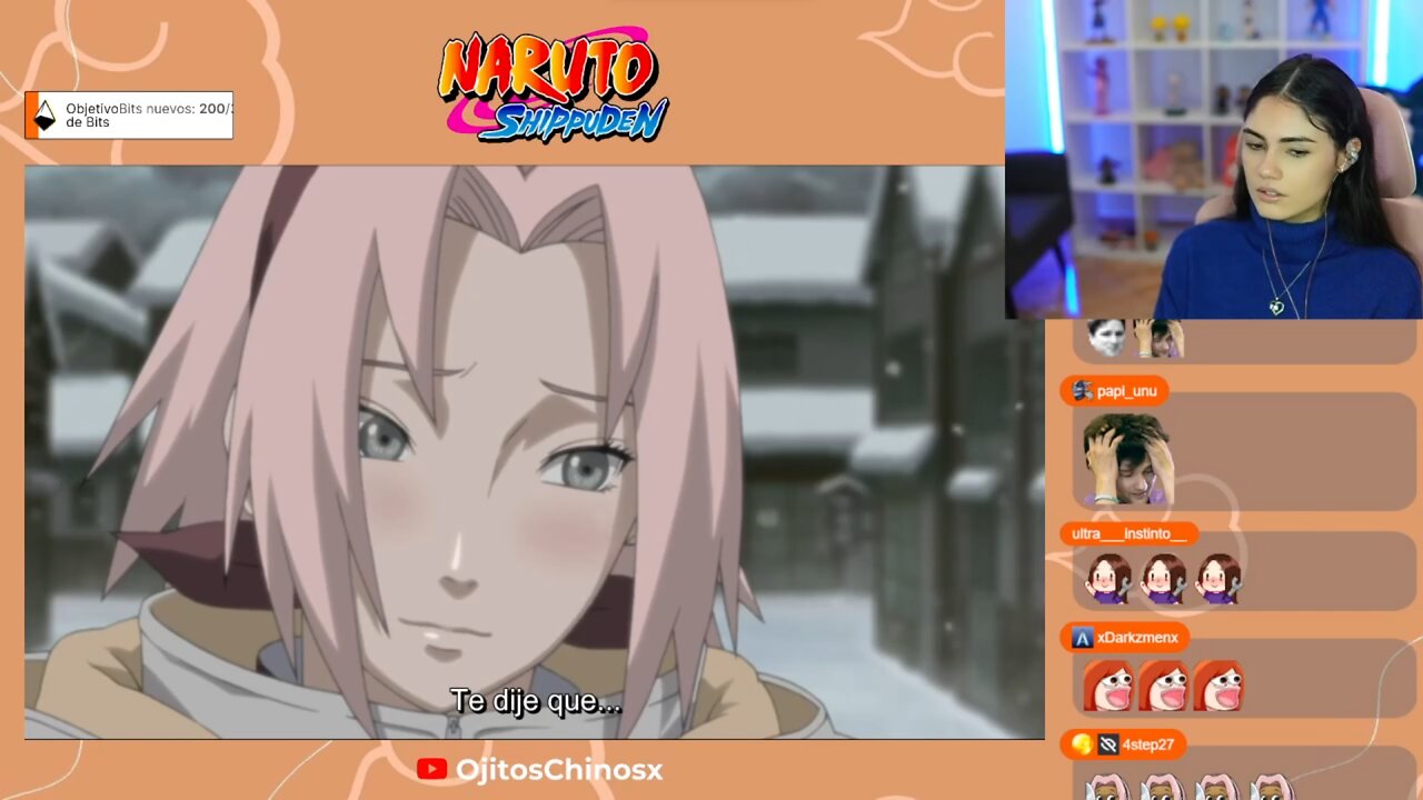 REACCIÓN A NARUT0 SHIPPUDEN CAP 206-211