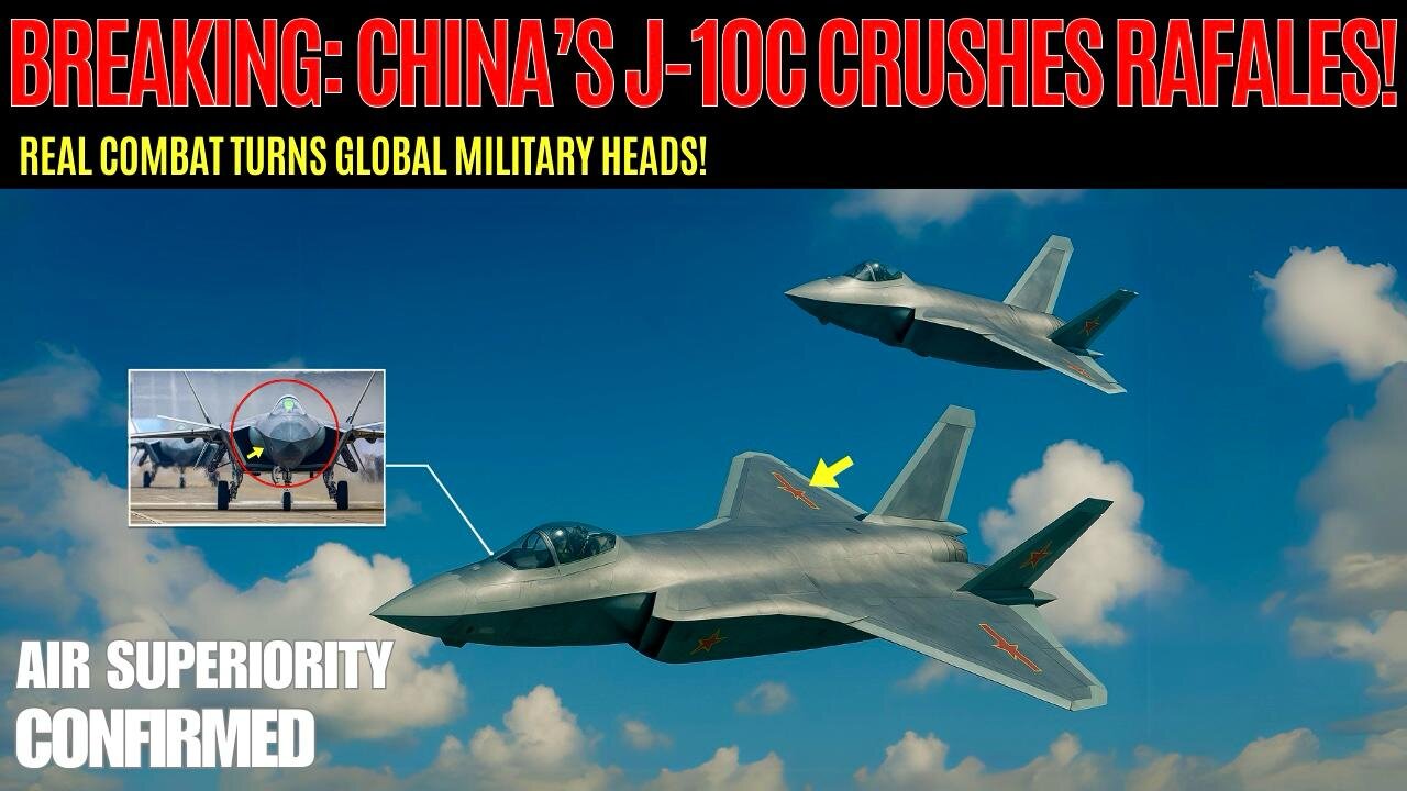 China’s J-10C Just Crushed Rafales in Real Combat – Global Shockwaves!