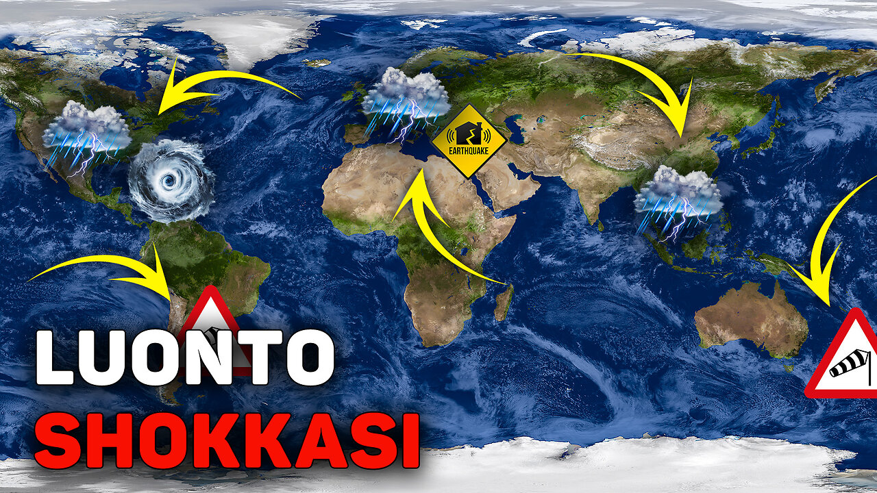 1 739 mm sadetta vuorokaudessa! Tämä ei ole enää sääilmiö — tämä on varoitus