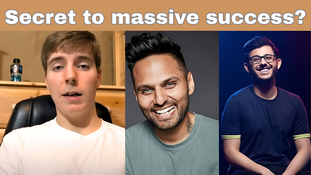 MrBeast, Jay Shetty & CarryMinati | How Silent Hustle Became Massive Success