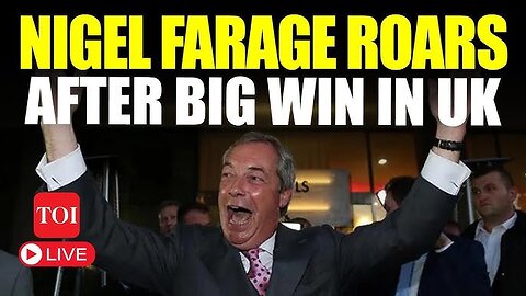 Nigel Farage Declares Reform UK as Main Opposition After Landmark Local Election Wins"