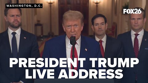 President Trump addresses nation following U.S. attack on Iran nuclear sites