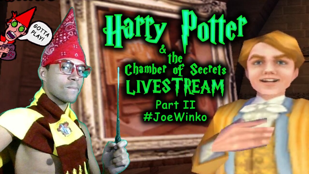 Harry Potter Chamber of Secrets PC Part 2 - Gaming Livestream (Jul 27th 2020) - Joe Winko