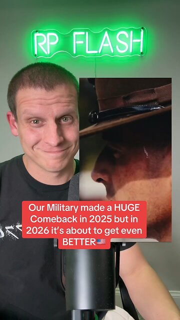 The United States Military made a huge comeback in 2025 but in 2026 it’s about to get even better