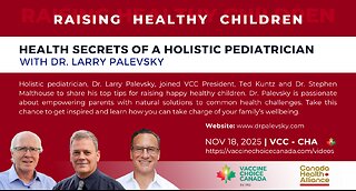 HEALTH SECRETS OF A HOLISTIC PEDIATRICIAN with DR. LARRY PALEVSKY