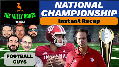 National Championship Instant Recap: Indiana Outlasts Miami
