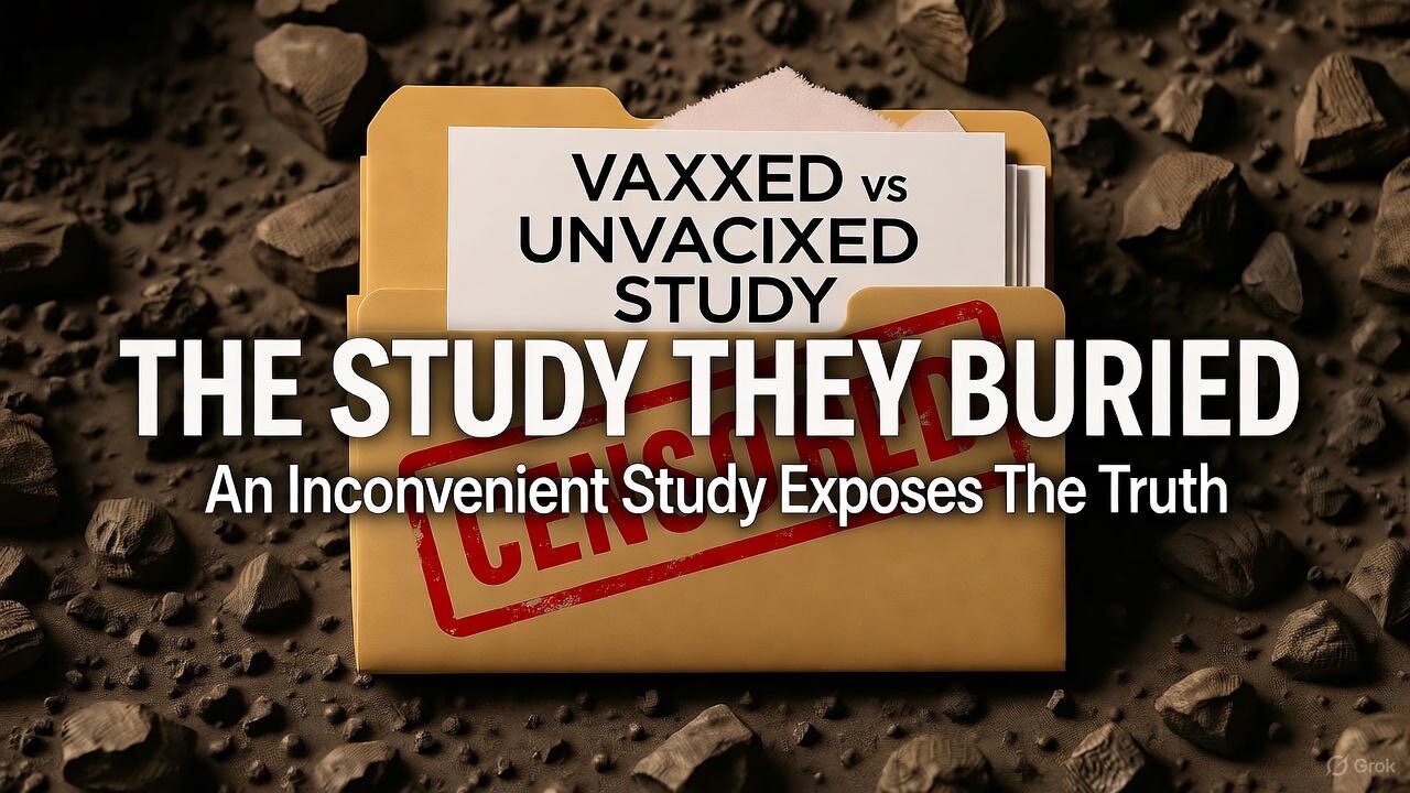 THEY BURIED THIS STUDY: The Vaxxed vs. Unvaxxed Data They Hid From The Public