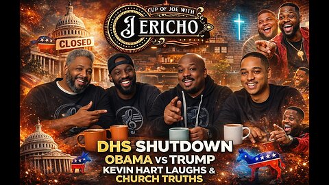 DHS Shutdown, Obama vs Trump, Kevin Hart Comedy & Church Truths | Cup of Joe Live #bestvirtualchurch