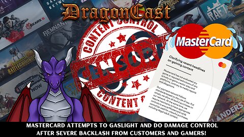 Mastercard attempts to gaslight/do damage control After Severe backlash from customers and gamers!