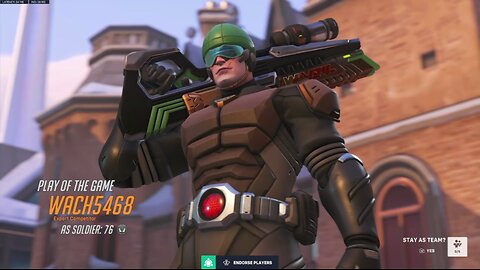Push it real good. Soldier 76 looks like something from the nightstand