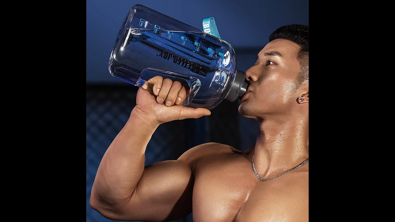 1500ml Large Capacity Water Bottle, with Widemouth, Tritan Material & BPA Free, for Walking, Driving