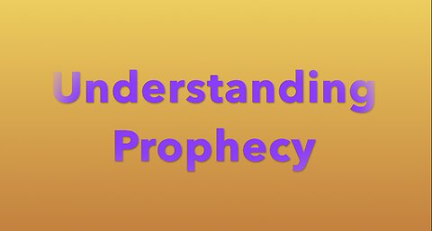 Understanding prophecy. By Dr. Sheva Johnson