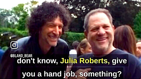 Harvey Weinstein on the Howard Stern Show