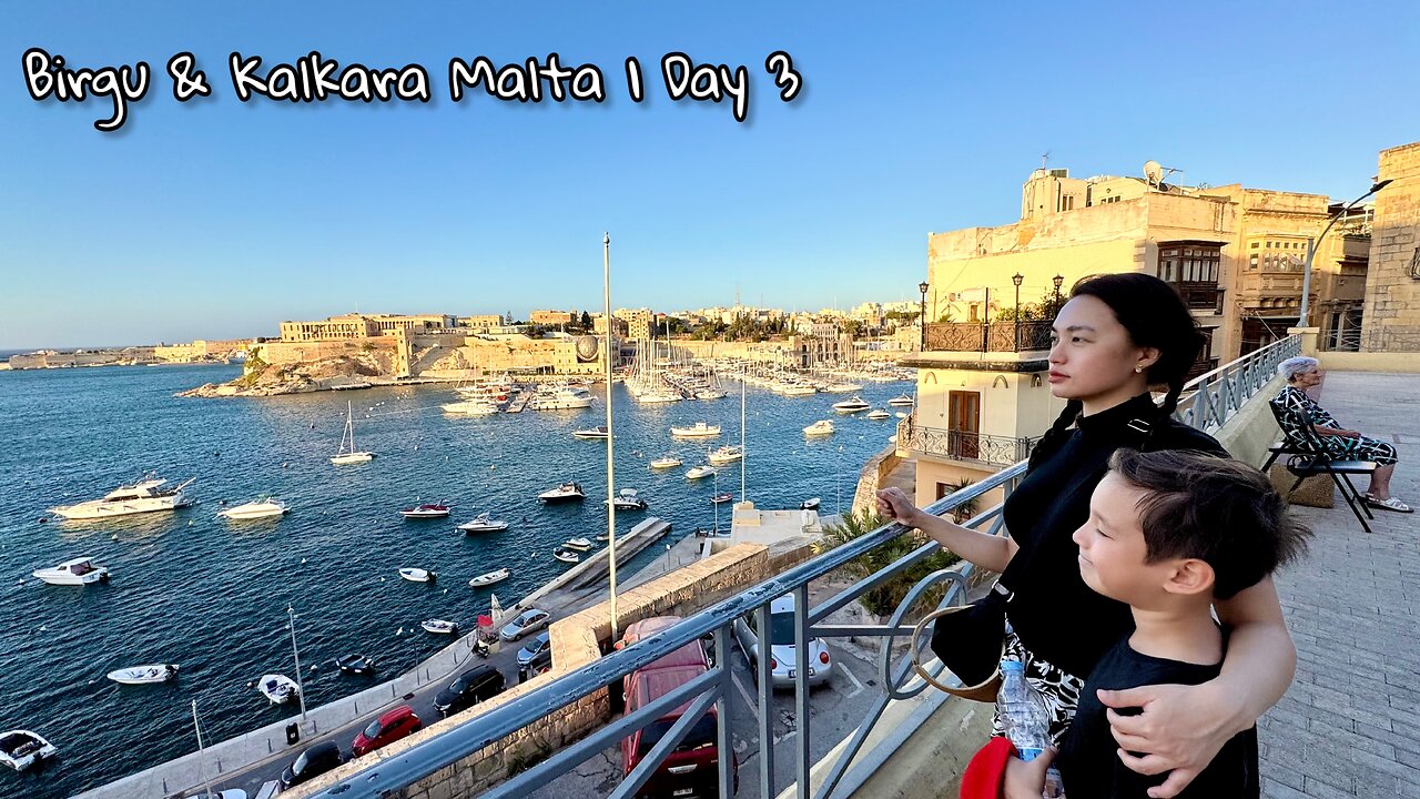 Birgu and Kalkara Malta 2025 | Day 3
