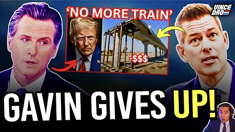 Gavin Newsom SURRENDERS to Trump as Infrastructure Funding Battle Ends in Humiliating Defeat