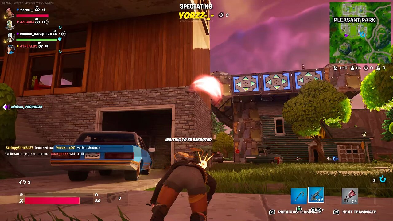 Fortnite: Shotgunned from out of nowhere!