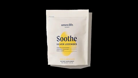 Honey & Lemon Silver Soothing Drops