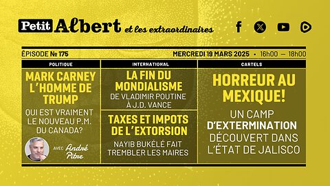 Petit Albert et les extraordinaires Épisode #175 - Avec André Pitre