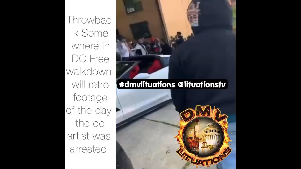 Dc police attempting to arrest dc artist walk down will