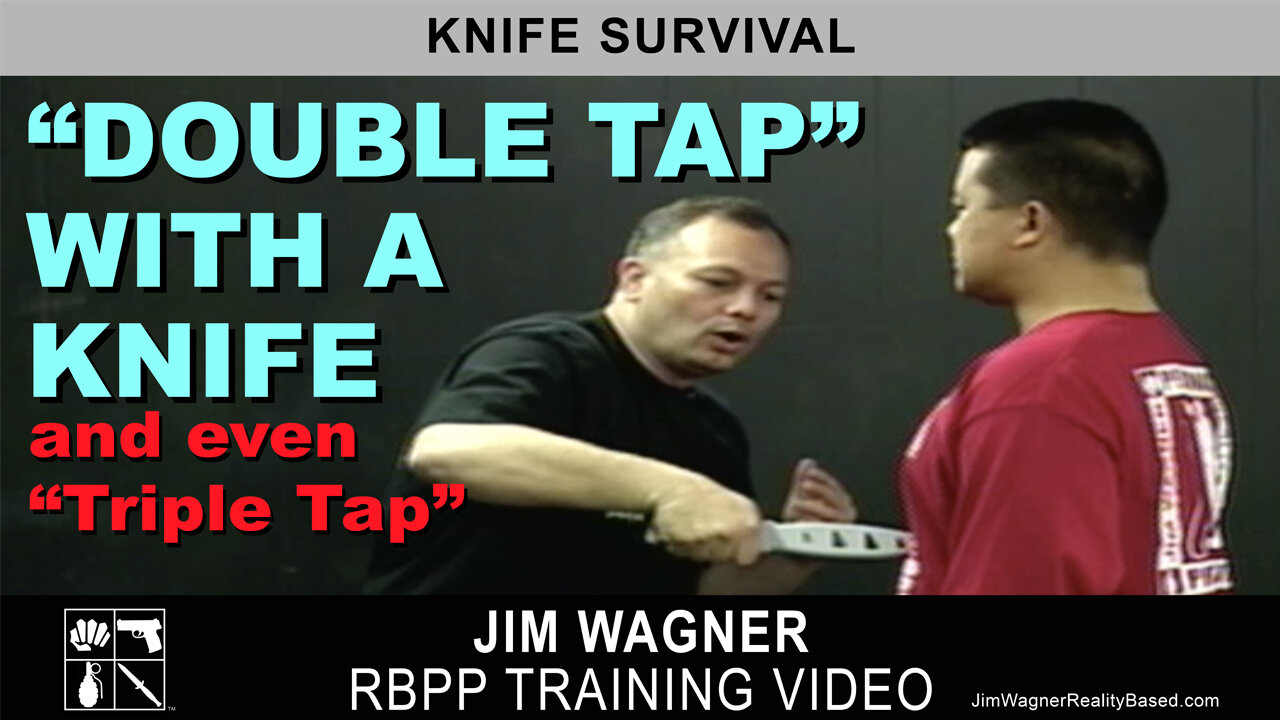 Double Tap With A Knife by Jim Wagner