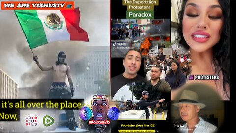 People's Reactions On LA's Riots... #VishusTv 📺