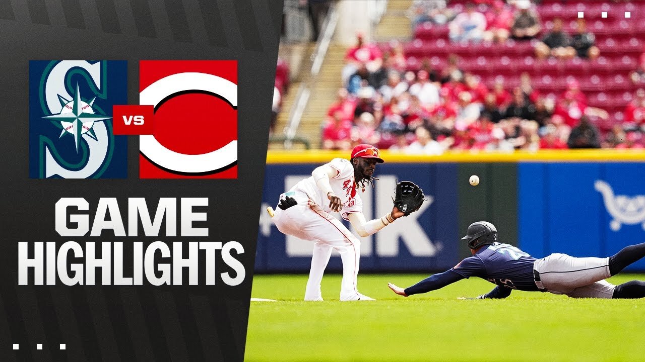 Mariners vs. Reds Highlights (4/17/25) | MLB Highlights