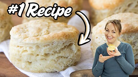 The Best Way to Make Biscuits (NO PASTRY CUTTER)