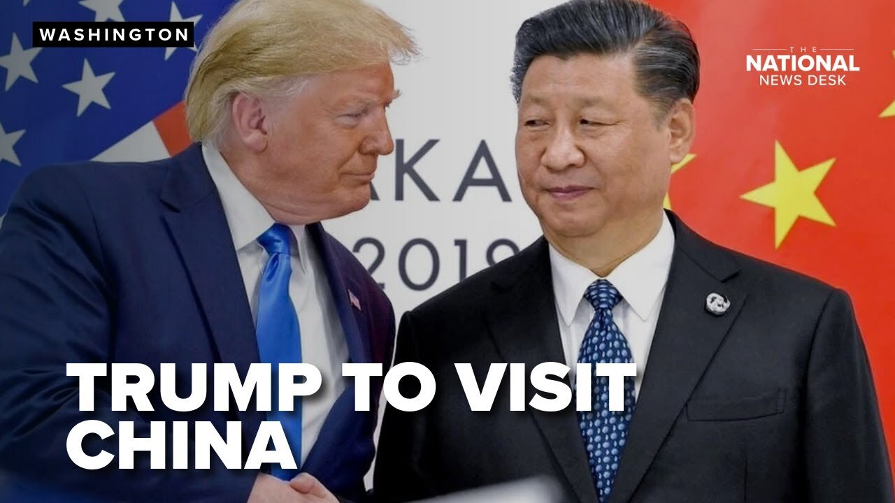 President Trump plans to visit China after trade talks