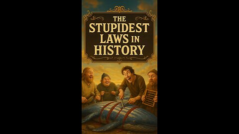 Stupidest laws in history