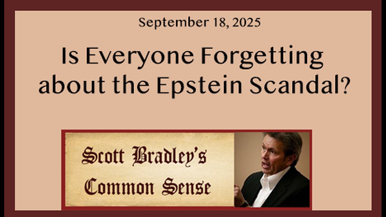 Is Everyone Forgetting about the Epstein Scandal?