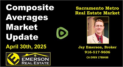 Sacramento Metro Composite Averages Real Estate Market Update