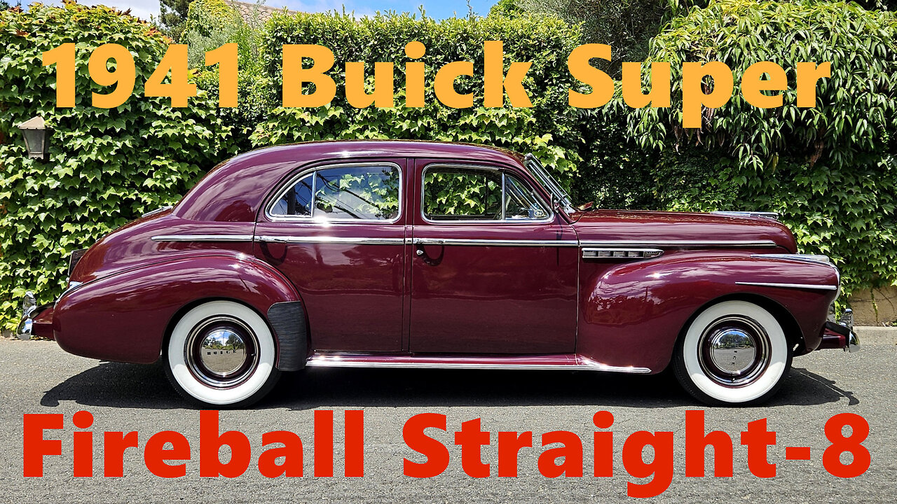 1941 Buick Super 4-Door Touring Sedan For Sale